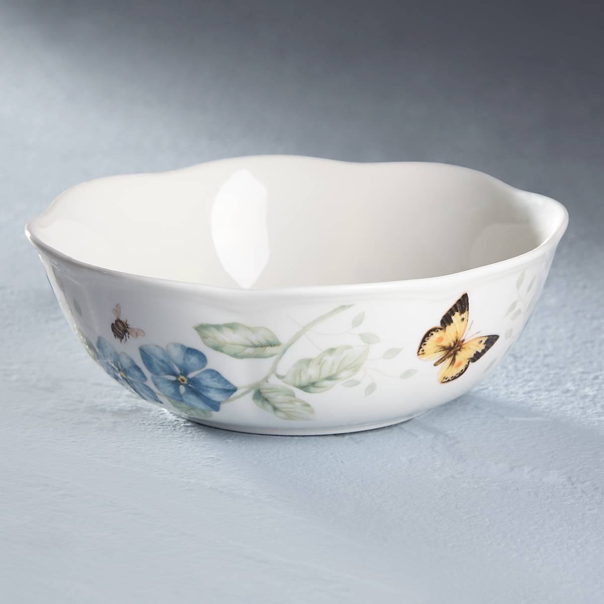 Scalloped Porcelain All-Purpose Bowl - Image 5