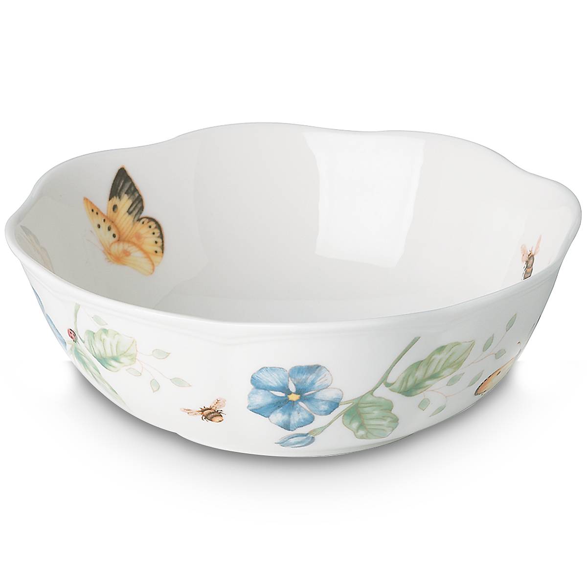 Scalloped Porcelain All-Purpose Bowl - Image 4