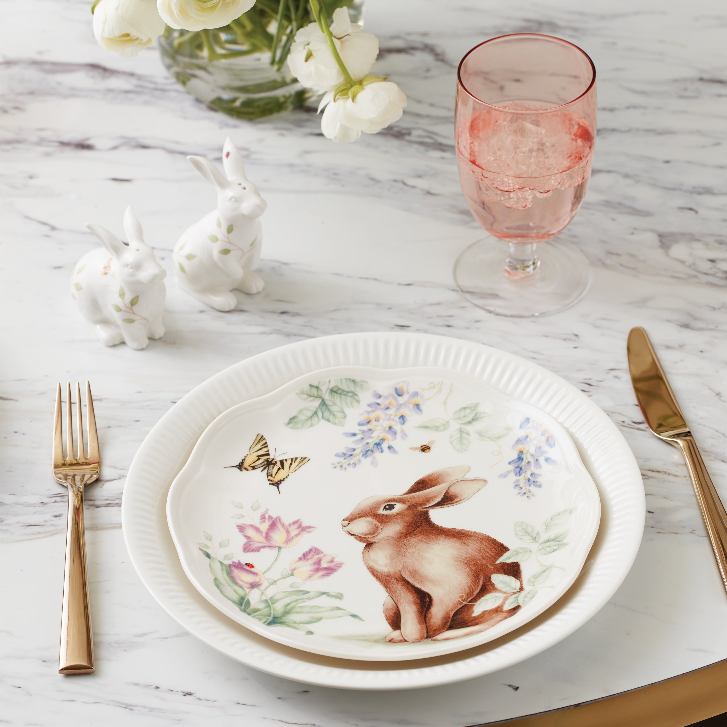 Butterfly Vine Tidbit Decorative Plates, Set of 4 - Image 4